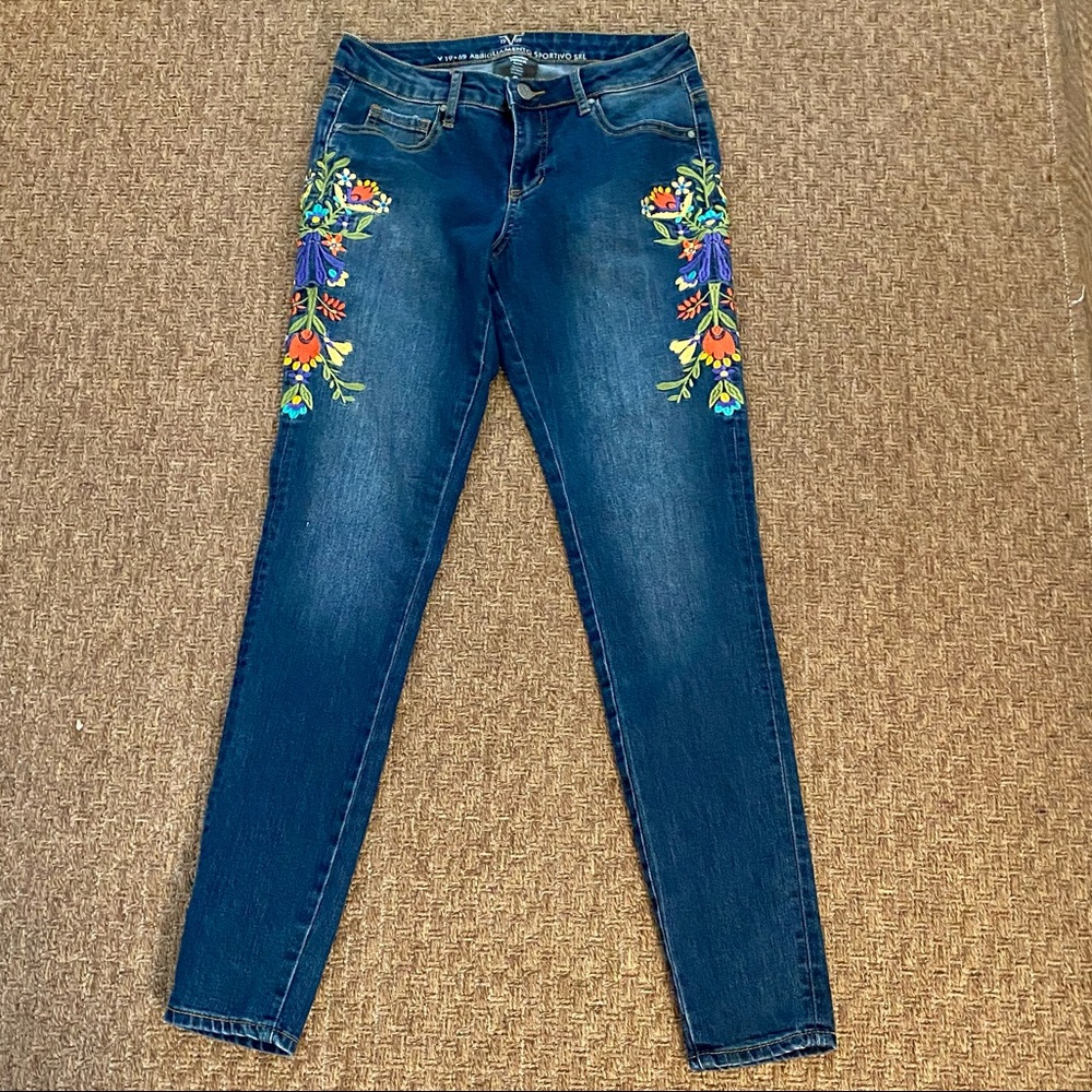 V 1969 Italia Abbigliamento Boho Jeans